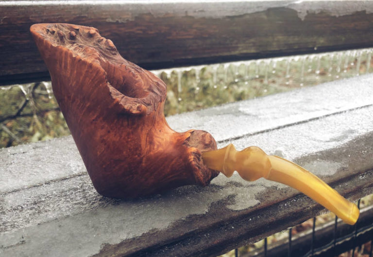 Horse hoof Freehand pipe By Ken Saunders Leedy's of Clayton