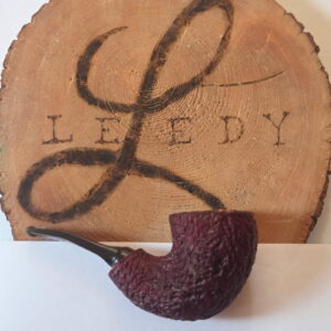 Leedy Dark Brown Rusticated Freehand